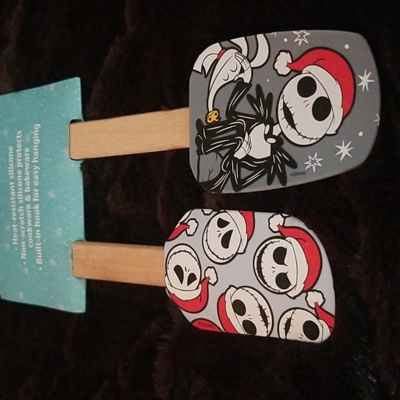 Disney Nightmare before Christmas 2pack Silicone Spatula & spoon set New - Picture 7 of 7